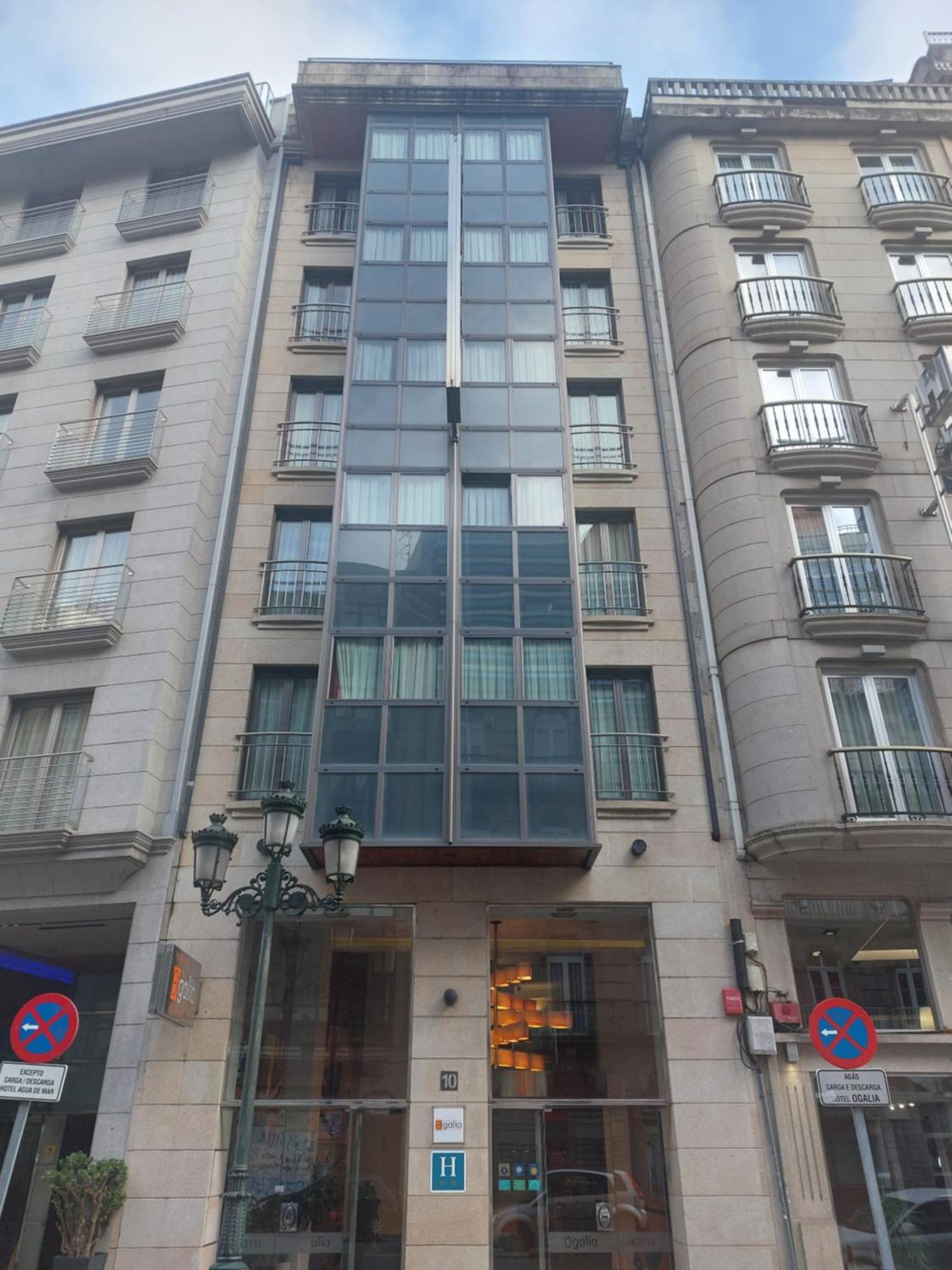 U Hotel Ogalia Vigo Dış mekan fotoğraf